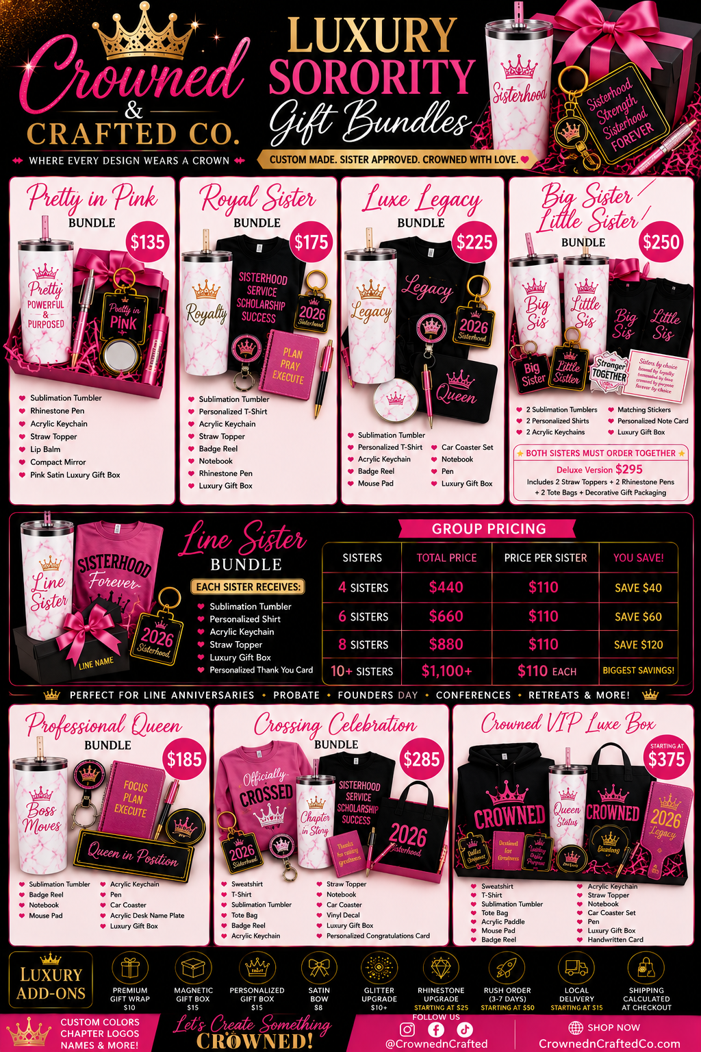 Luxury Sorority Gift Bundles