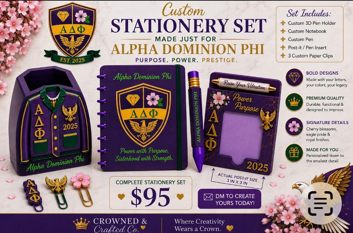 Custom Stationery Set